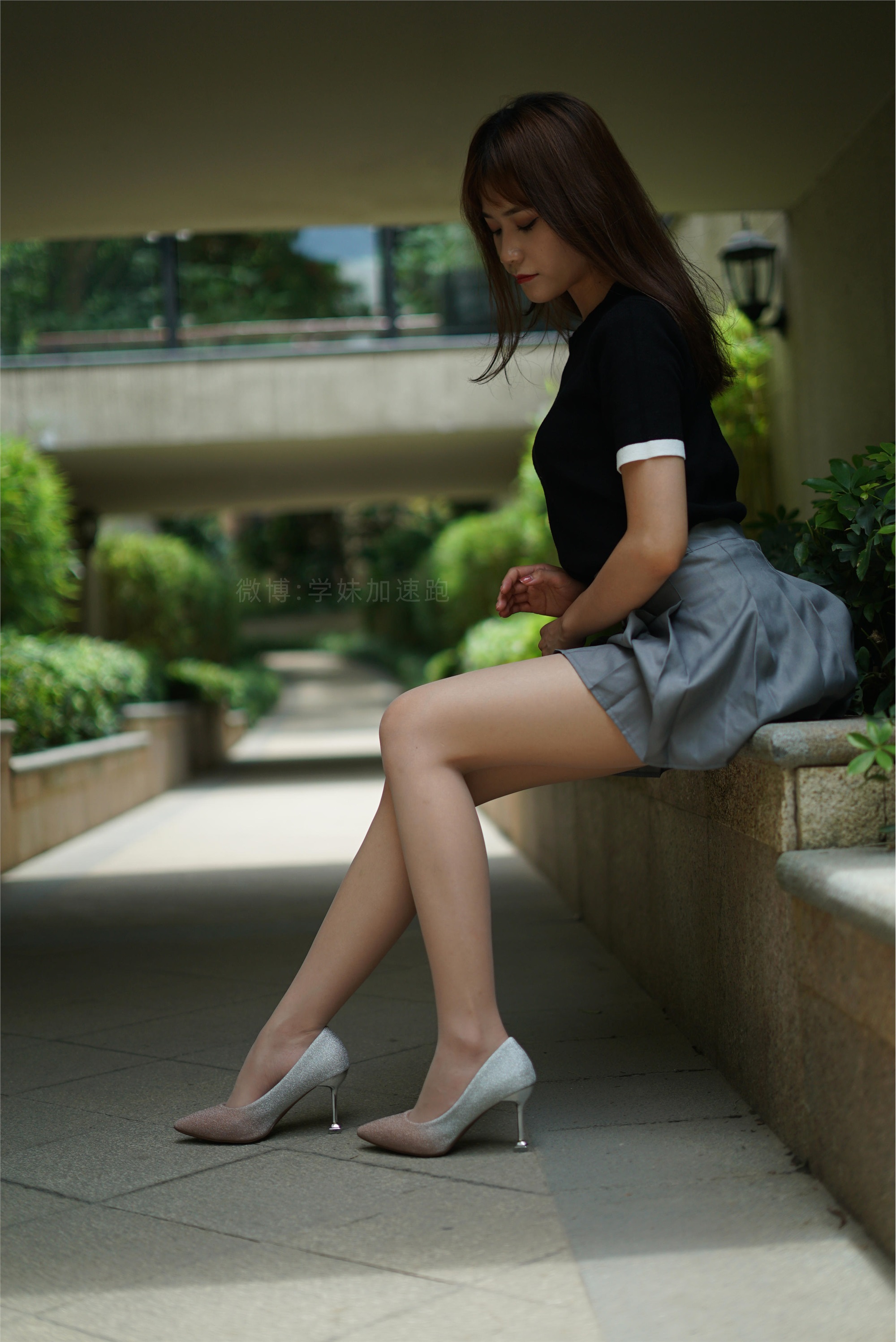 学妹加速跑 XM048《这天气看有点热-琪琪》